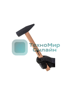 Молоток слесарный Сибртех 1500 г, квадратный боек, деревянная рукоятка