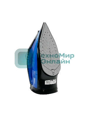 Утюг Centek CT-3301 синий, 2800 Вт, 60 г/мин, 195 г/мин, 600 мл