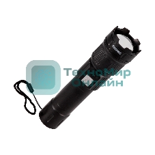 Фонарь ручной аккумуляторный КОСМОС KOC122Lit черный