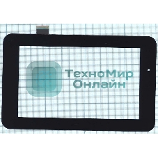 Сенсорное стекло (тачскрин) для DNS E78, черное