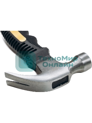 Молоток-гвоздодер укороченный Deli DL441008 250 гр, 160 мм, фиберглассовая рукоять