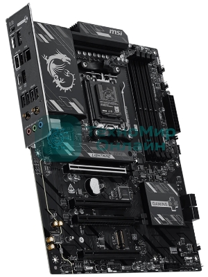 Материнская плата MSI B850 GAMING PRO WIFI6E B850, AM5, 4хDDR5, 4хPCIEx16, 2хM.2, 2хTypeC, 3хUSB3.2Gen2, 6хUSB3.2Gen1, 4хUSB2.0, 4хSATA3.0, 2.5G, DP, HDMI, ATX, RTL