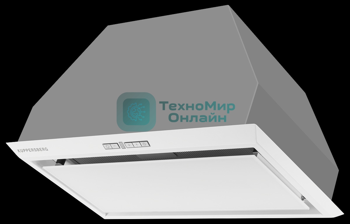 Вытяжка встраиваемая Kuppersberg Intro 60 White белый, 60 см, 1500 куб. м/ч, 43 дБ