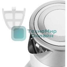 Чайник электрический Kitfort КТ-660-1 1.7л. 2200Вт белый (корпус: пластик)