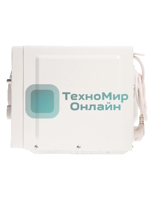 Микроволновая печь Mystery MMW-2013 белый, 20 л, 800 Вт, переключатели - поворотный механизм