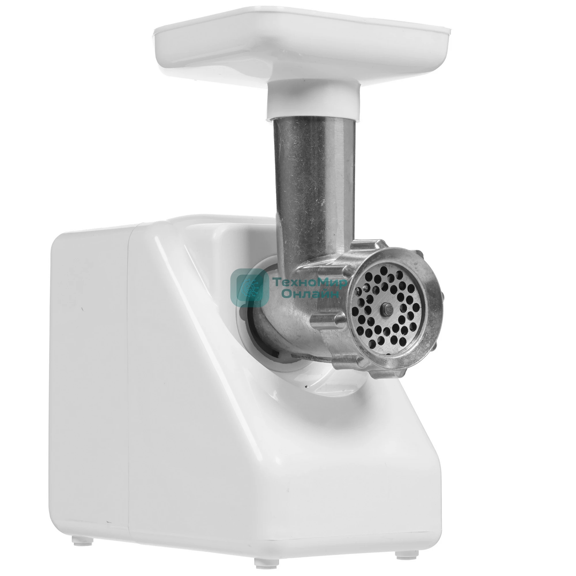 Мясорубка электрическая Ротор Макси ЭМШ 35/300-3 белый, 1500 Вт, 0.6 кг/мин, насадки - 4