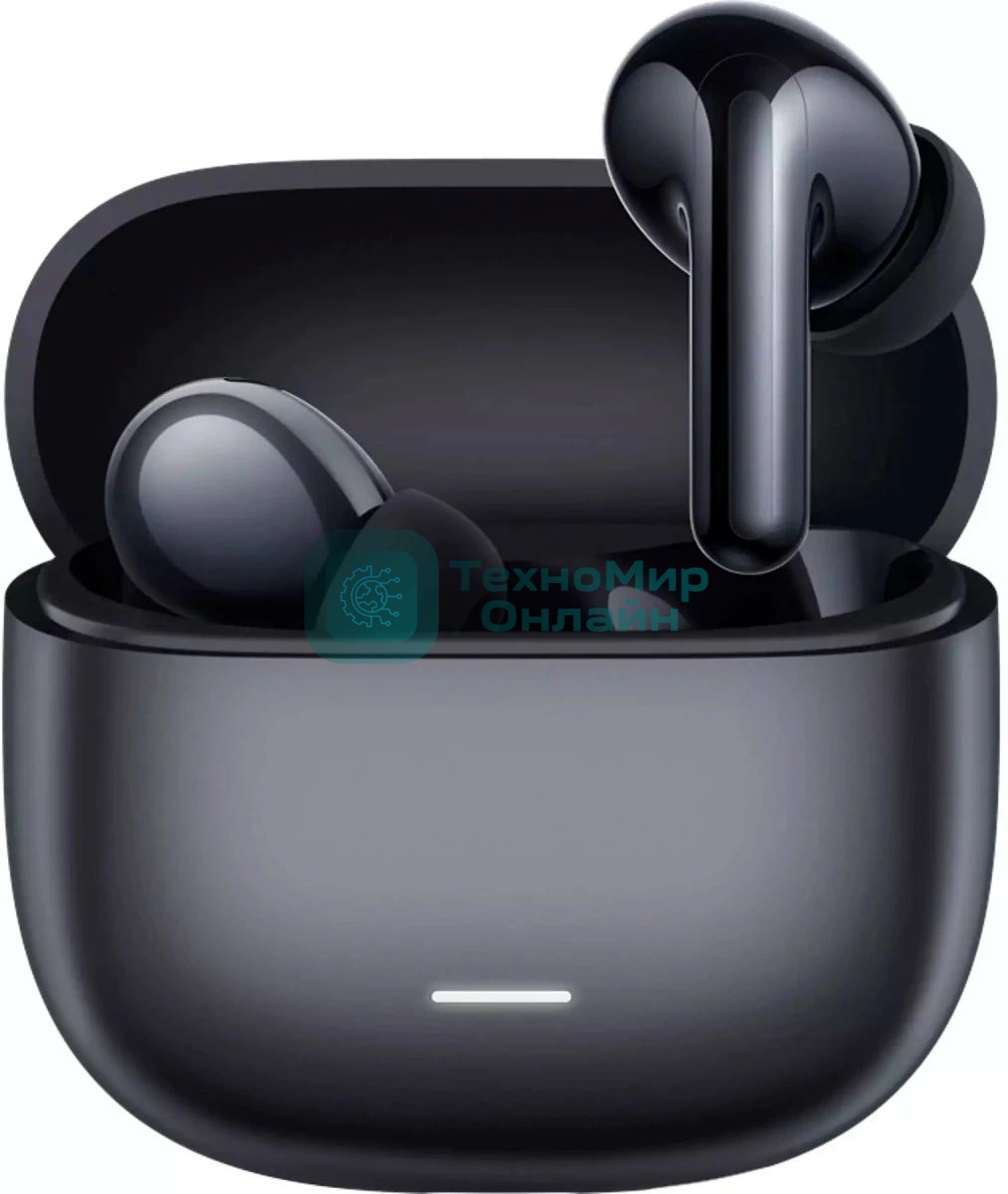 Наушники TWS Xiaomi Redmi Buds 8 Active черный, вкладыши, Bluetooth, до 6 ч