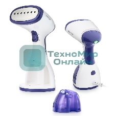 Отпариватель Kitfort KT-916-2 фиолетовый/белый, 1000 Вт, 15 г/мин, 260 мл