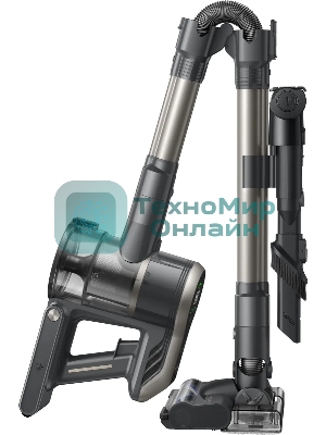 Пылесос вертикальный Dreame Trouver J40 серый/золотистый, питание от аккумулятора, 150 Вт, уборка суxая/влажная, пылесборник 0.5 л
