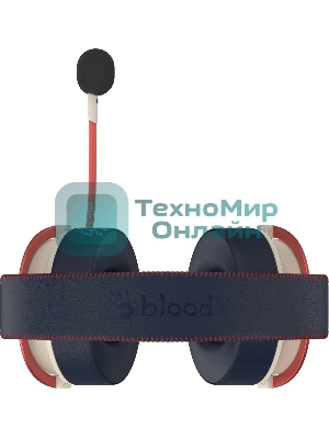 Гарнитура Bloody M595 Proxy Boom бежевый/чёрный, проводная, съёмный микрофон, подсветка