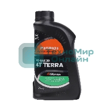 Масло минеральное PATRIOT G-Motion HD SAE 30 4Т TERRA 1л