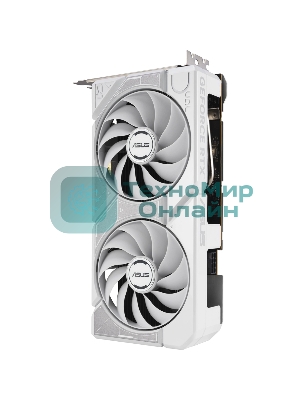 Видеокарта Asus GeForce RTX 5060 DUAL OC White, Nvidia RTX 5060, 8GB GDDR7, 128 bit, PCI-E 5.0, DPx3, HDMIx1, 2535 MHz