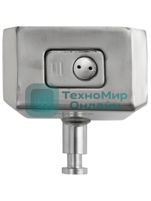 Дозатор жидкого мыла настенный, металический с глазком, из нерж.стали 201, на 500 мл ХРОМ BRIMIX 643