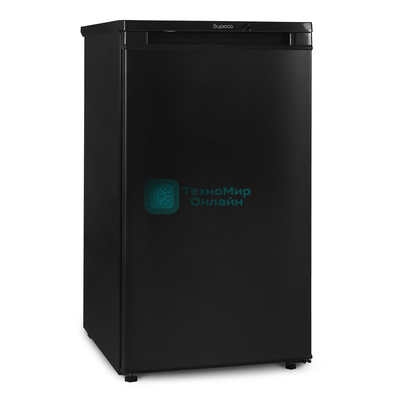 Холодильник Бирюса B409 черный однокамерный 100л
