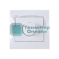 Диммер LEZARD 701-0202-157 серия скр. проводки Мира 1000 Вт фильтр предохранитель белый