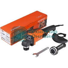 Угловая шлифовальная машина (УШМ) AG 128E диск 125мм двуручная пылезащищенная PATRIOT 110301129