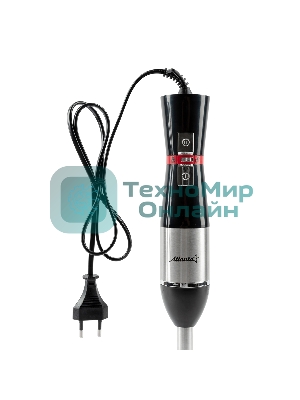 Блендер погружной Atlanta ATH-3149 черный, 600 Вт, плавная регулировка