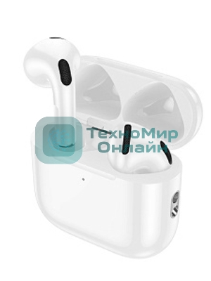 Наушники TWS Hoco EW78 белый, вкладыши, Bluetooth, до 4 ч.