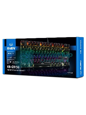 Клавиатура SVEN KB-G9150 проводная, USB Type-A, чёрный