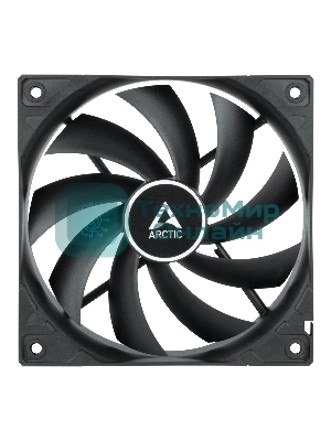 Вентилятор для корпуса Arctic F12 черный, 120 мм, 1350 об/мин, 22.5 дБ, 3 pin