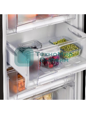 Морозильная камера NordFrost DF 263 BAP черный, 150 л, 5 ящиков