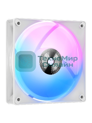 Вентилятор для корпуса Ocypus Delta F12 WH 3 IN 1, 120x120x25мм, 4-PIN PWM, 500-2000 RPM, 29 DBA MAX, HYDRO BEARING