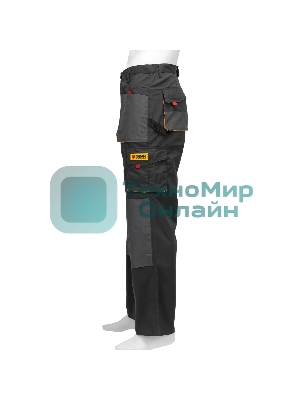 Брюки профессиональные рабочие Denzel 65% полиэстер 35% хлопок, XL