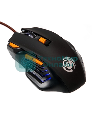 Мышь проводная Dialog Gan-Kata MGK-14U черный, 2400 dpi, USB, кнопки - 7