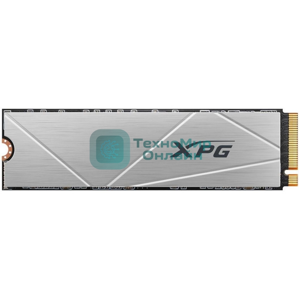 Накопитель SSD ADATA XPG GAMMIX S60, 1Tb, PCIe 4.0 x4, M.2 2280, NVMe, R/W 5000/3200, с радиатором