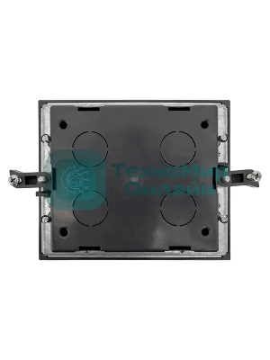 Лючок напольный EKF PROxima C-Line 8 (с приборной рамкой)