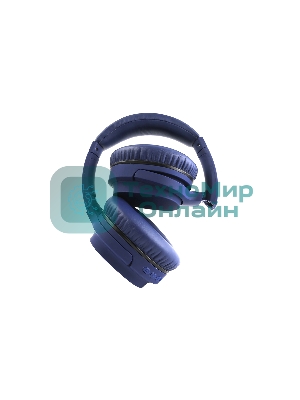 Беспроводные/проводные наушники Harper HB-707 синий, накладные, Bluetooth + проводной, до 5 ч