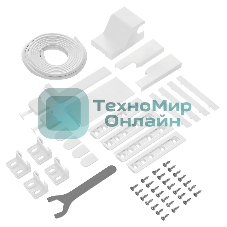Встраиваемый холодильник Maunfeld MBF193NFFWGR Inverter белый двухкамерный 225/57 л морозилка снизу, NoFrost