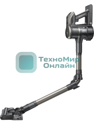 Пылесос вертикальный Dreame Trouver J40 серый/золотистый, питание от аккумулятора, 150 Вт, уборка суxая/влажная, пылесборник 0.5 л