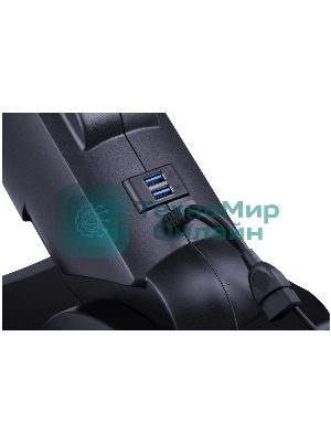 Игровой руль Defender Glazer черный