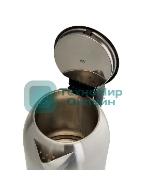 Чайник электрический Delta DL-1330 нерж с красным