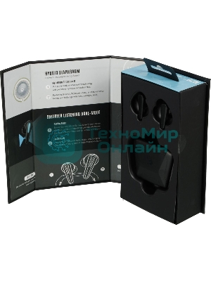 Наушники TWS A4Tech Bloody M70 черный/синий, внутриканальные, Bluetooth, до 24 ч