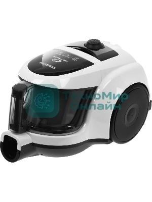 Пылесос Samsung SC4520 белый, 350/1600 Вт, уборка сухая, пылесборник контейнер 1.3 л