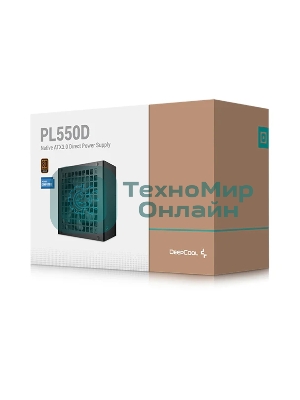Блок питания Deepcool/GamerStorm PL550, 550Вт, 120мм, черный