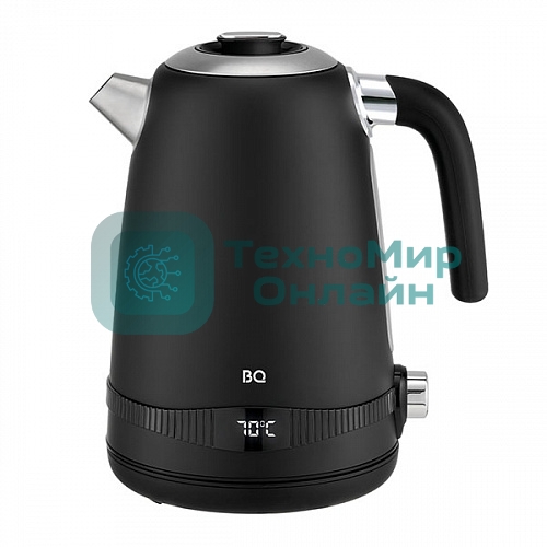 Чайник электрический BQ KT1724SW черный. Мощность: 2200 Вт