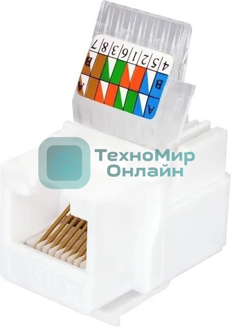 Модуль Suprlan 10-0312-1, Keystone RJ45 1 кат.5E UTP