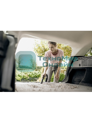 Строительный пылесос Karcher WD 4 P S V-20/5/22 желтый, 1000 Вт, уборка сухая/сбор воды/выдув, пылесборник мешок/контейнер, 20 л