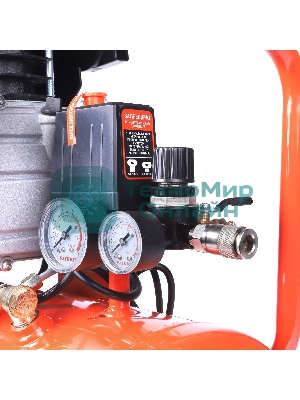 Компрессор поршневой Patriot Optima Euro 24-240K2 масляный 240л/мин 24л 1500Вт оранжевый/черный