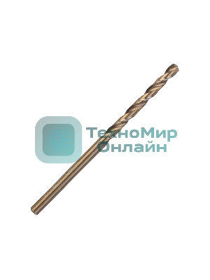 Сверло PATRIOT EXPERT по металлу, Р6М5К5, 3,5 мм, 1шт в блистере