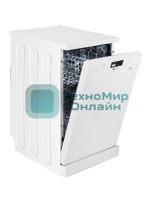 Посудомоечная машина LEONORD LDW-45A01 (109832), белый, 44.8 см, 9 компл., 49 дБ, класс: А+