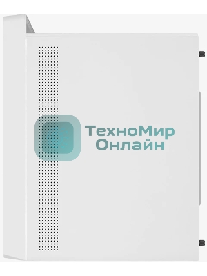 Корпус mATX AeroCool CS-109-G-WT-v1 4711099472383 белый, без БП, USB 3.0, 2*USB 2.0, HD Audio