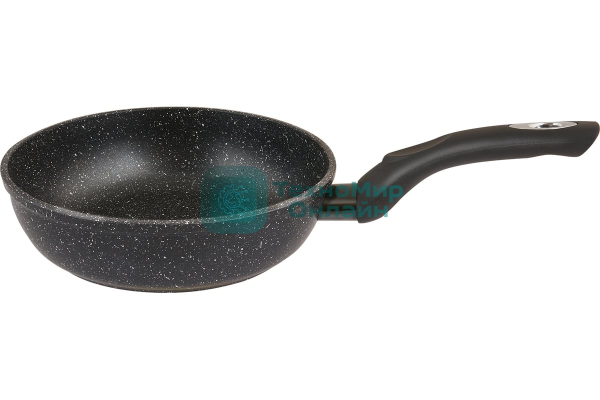 Сковорода Традиция ТГП2201И а/пр литая 20 см, Гранит плюс