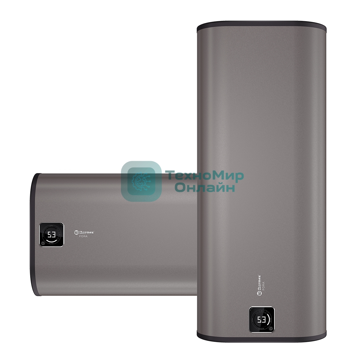 Водонагреватель Thermex Fora 100 2кВт 100л электрический настенный, серый