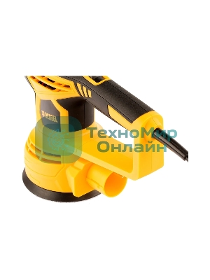 Эксцентриковая шлифовальная машина Denzel OS-125, 450 Вт, 6000-12000 об/мин