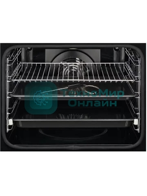 Духовой шкаф электрический Electrolux EOE8P39WX, черный/нержавеющая сталь