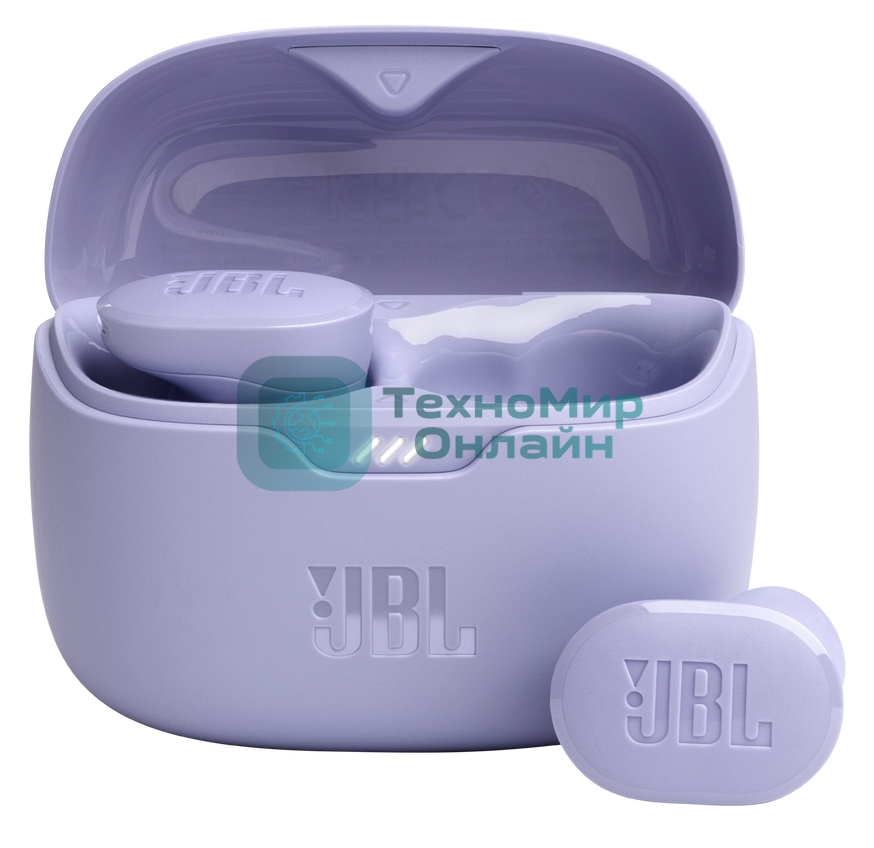 Наушники TWS JBL Tune Buds фиолетовый, внутриканальные, Bluetooth, активное шумоподавление